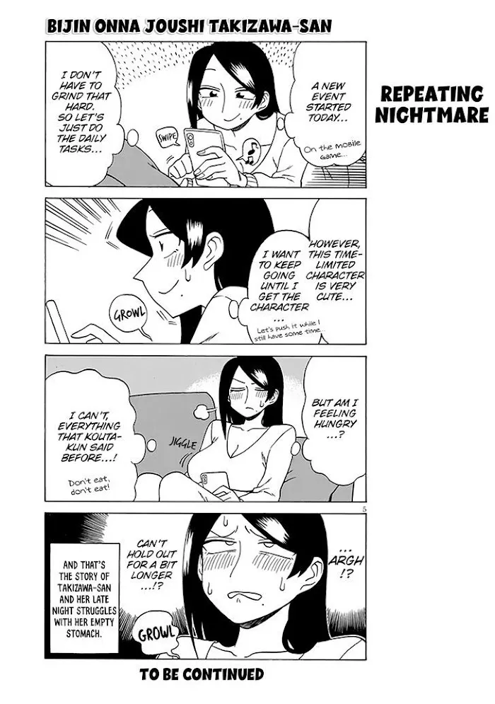 Bijin Onna Joushi Takizawa-san Chapter 127 page 5 - 