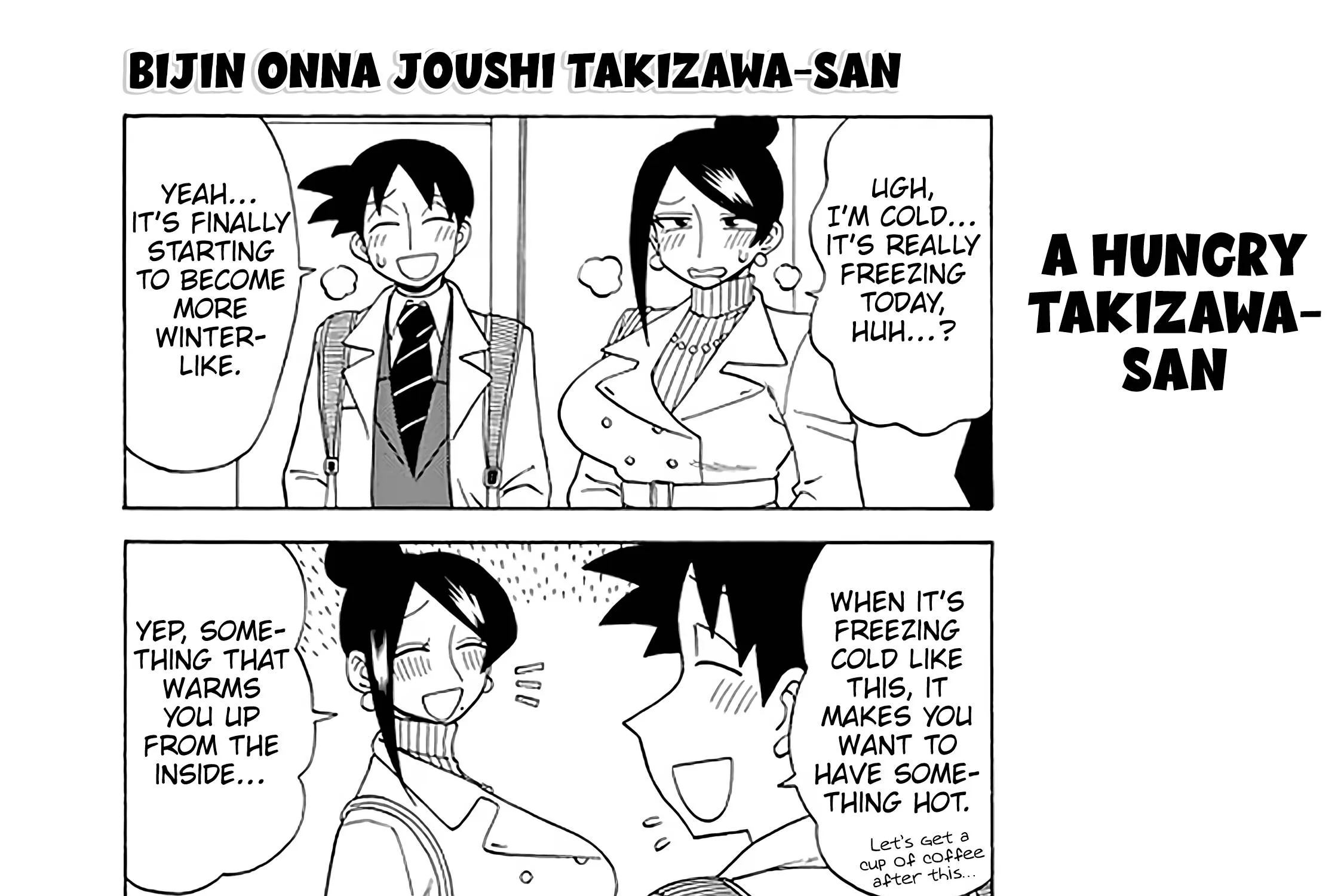 Bijin Onna Joushi Takizawa-san Chapter 128 page 1 - 