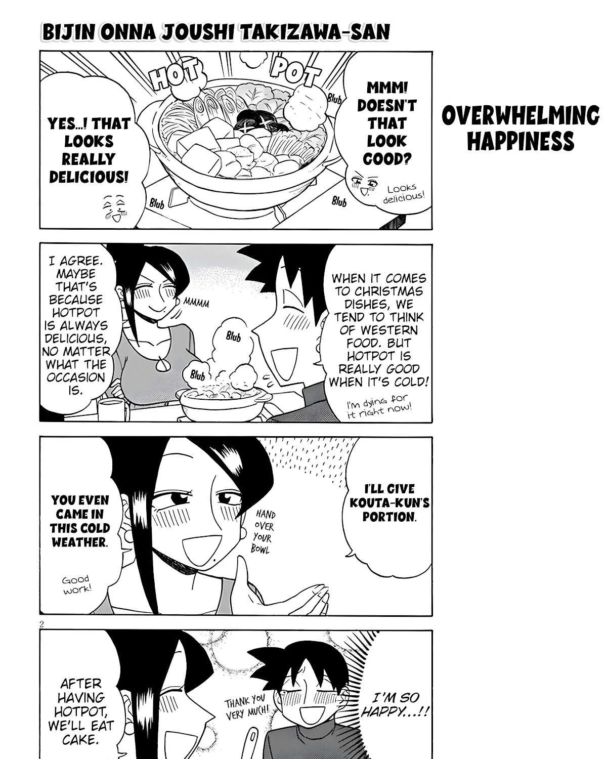 Bijin Onna Joushi Takizawa-san Chapter 129 page 3 - 