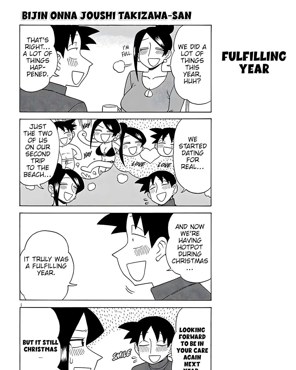 Bijin Onna Joushi Takizawa-san Chapter 129 page 7 - 