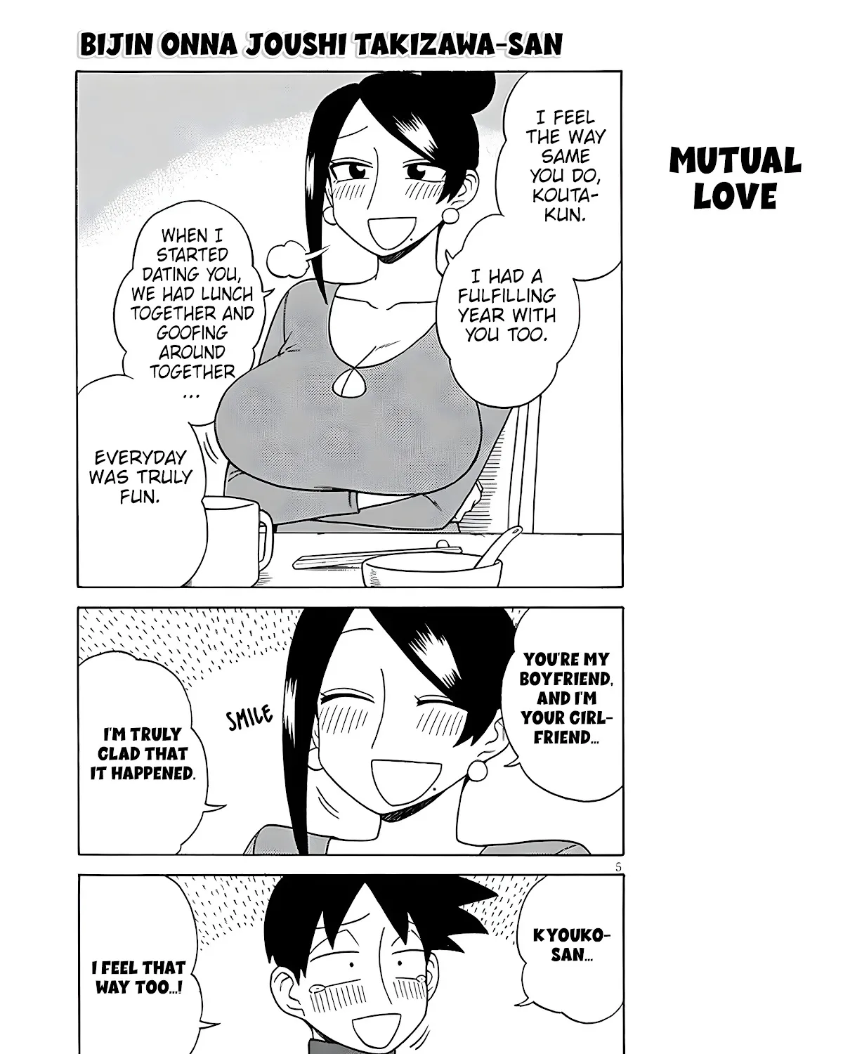 Bijin Onna Joushi Takizawa-san Chapter 129 page 9 - 