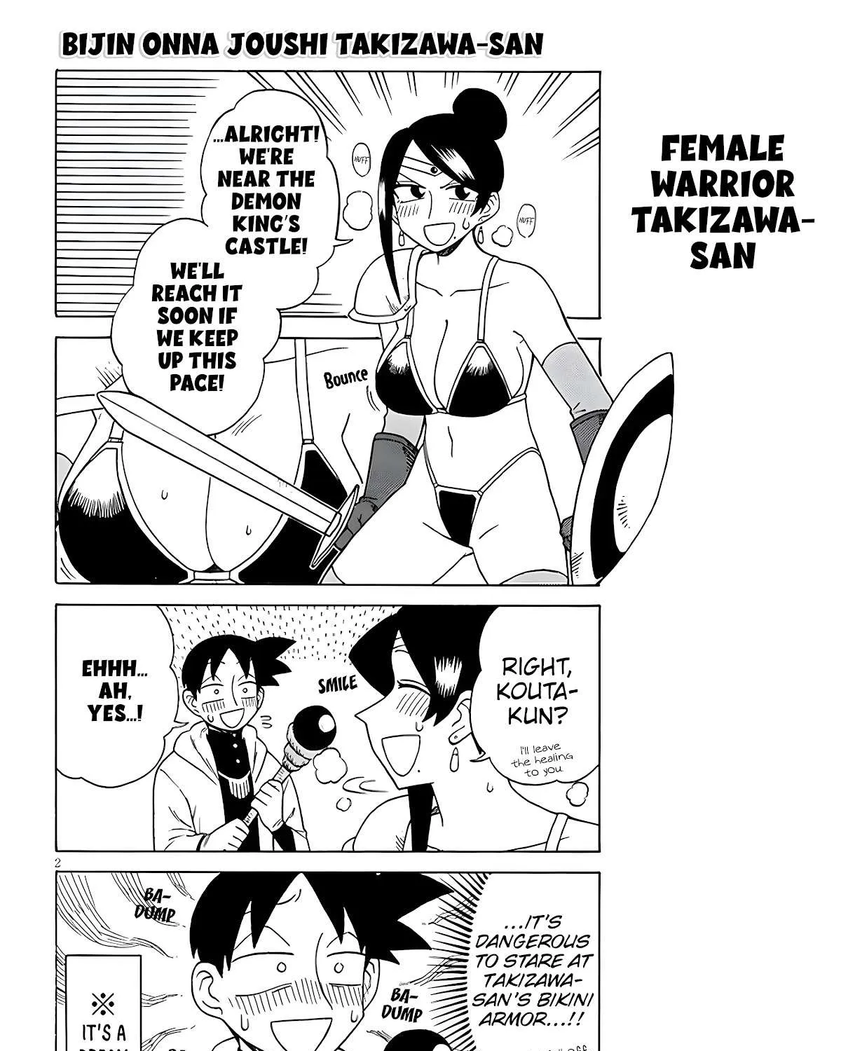 Bijin Onna Joushi Takizawa-san Chapter 130 page 3 - 