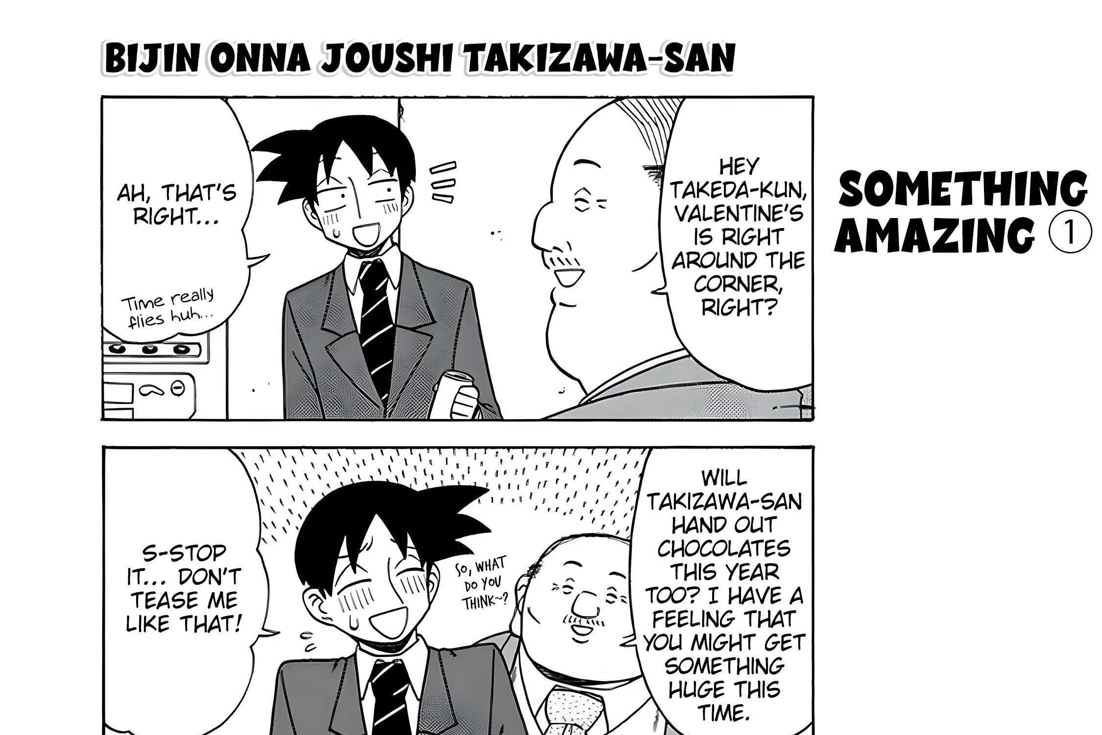 Bijin Onna Joushi Takizawa-san Chapter 132 page 1 - 