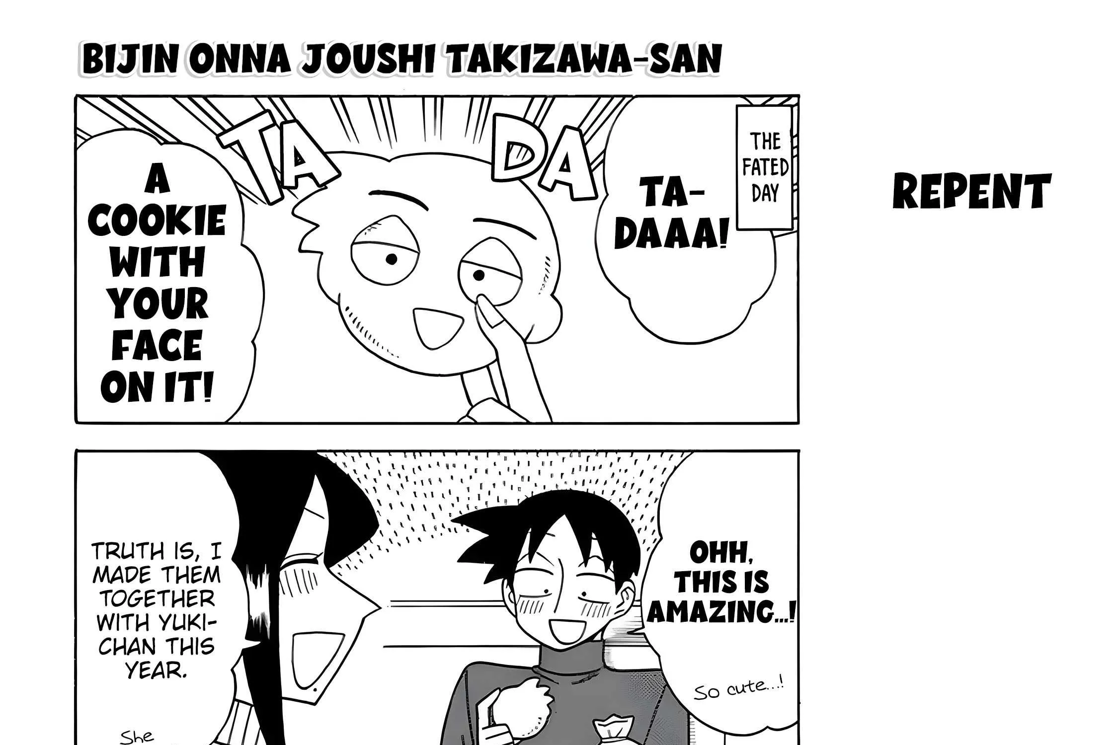 Bijin Onna Joushi Takizawa-san Chapter 132 page 10 - 