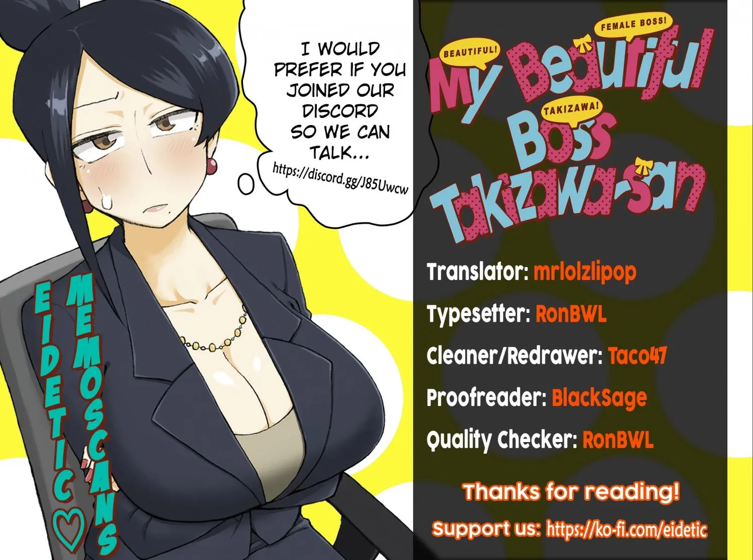 Bijin Onna Joushi Takizawa-san Chapter 133 page 11 - 
