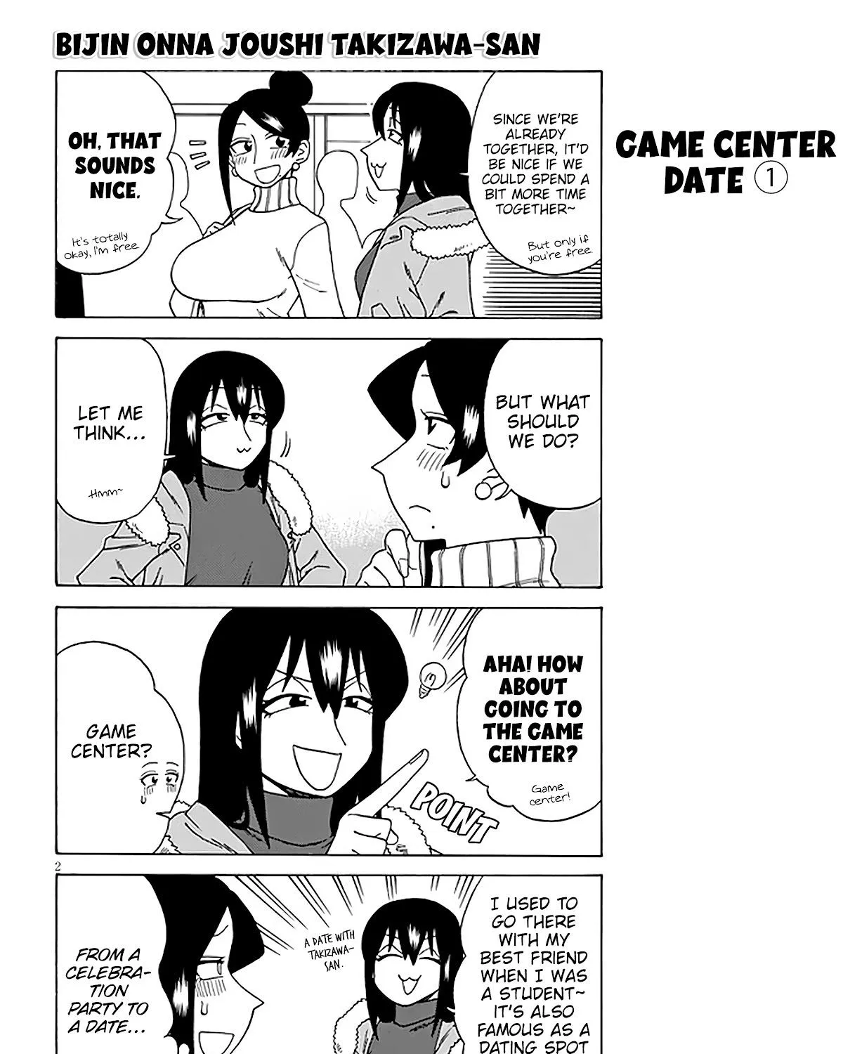 Bijin Onna Joushi Takizawa-san Chapter 133 page 3 - 