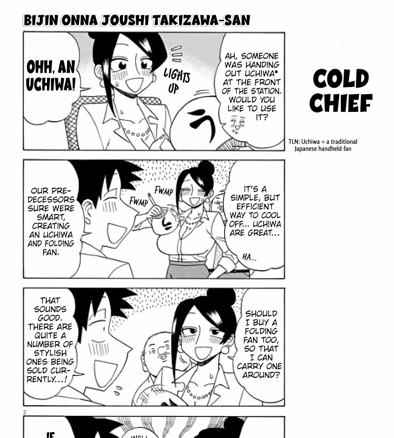 Bijin Onna Joushi Takizawa-san Chapter 141 page 4 - 