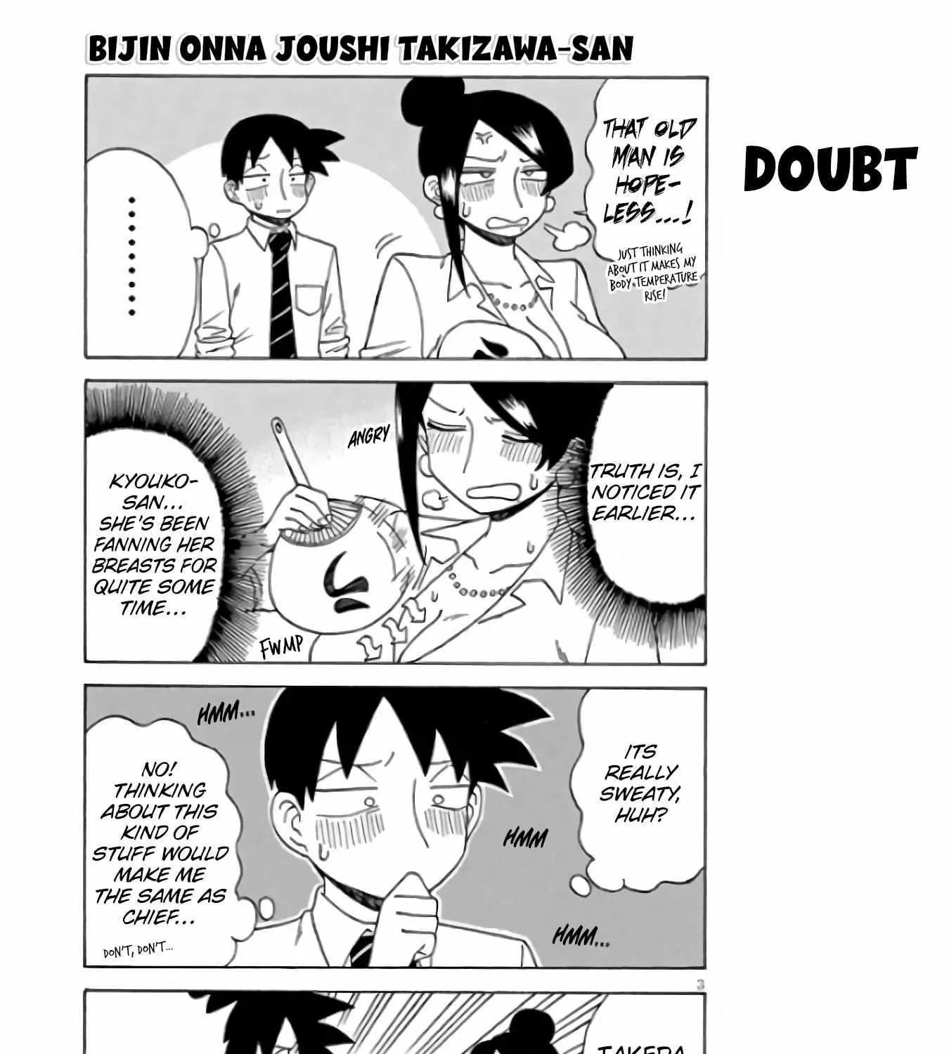 Bijin Onna Joushi Takizawa-san Chapter 141 page 6 - 