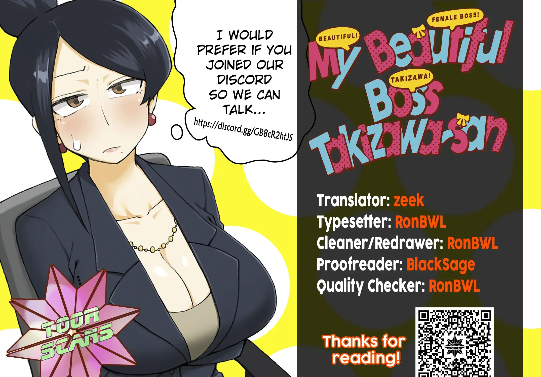 Bijin Onna Joushi Takizawa-san Chapter 157 page 14 - 