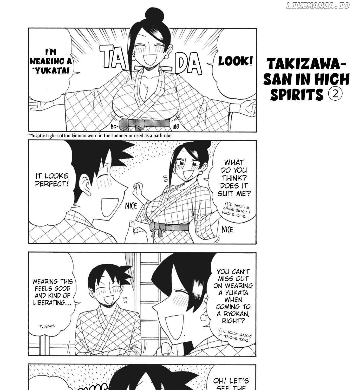 Bijin Onna Joushi Takizawa-san Chapter 158 page 5 - 