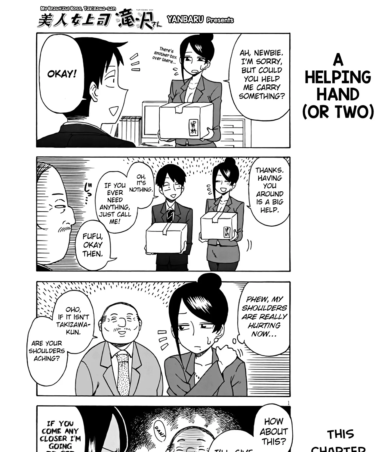Bijin Onna Joushi Takizawa-san Chapter 3 page 1 - 