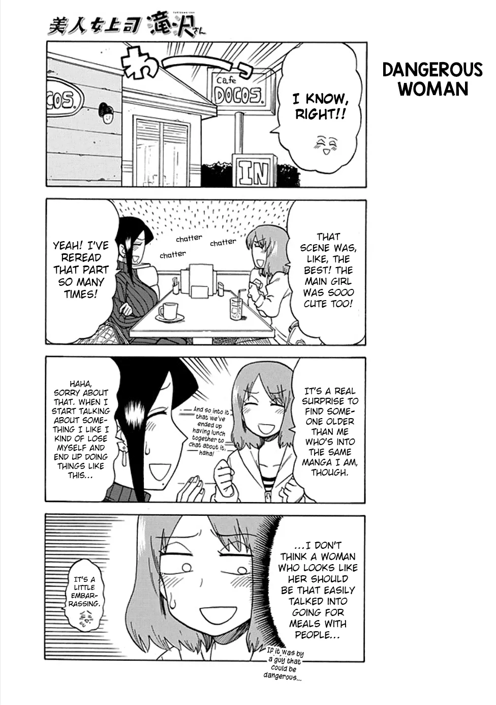 Bijin Onna Joushi Takizawa-san Chapter 41 page 3 - 