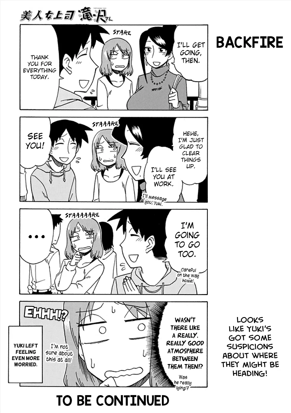 Bijin Onna Joushi Takizawa-san Chapter 43 page 6 - 