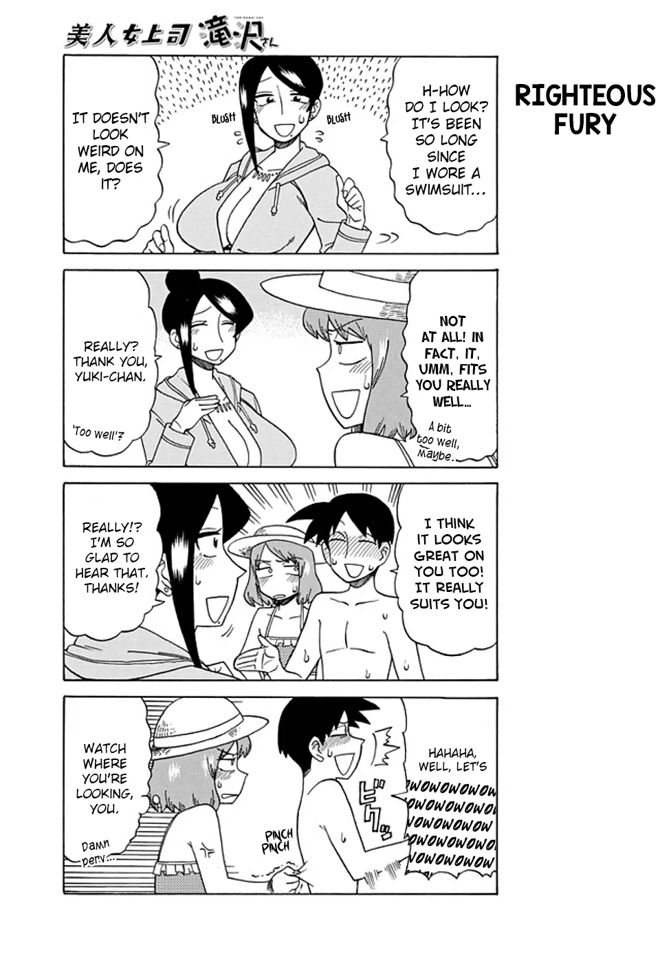 Bijin Onna Joushi Takizawa-san Chapter 50 page 3 - 