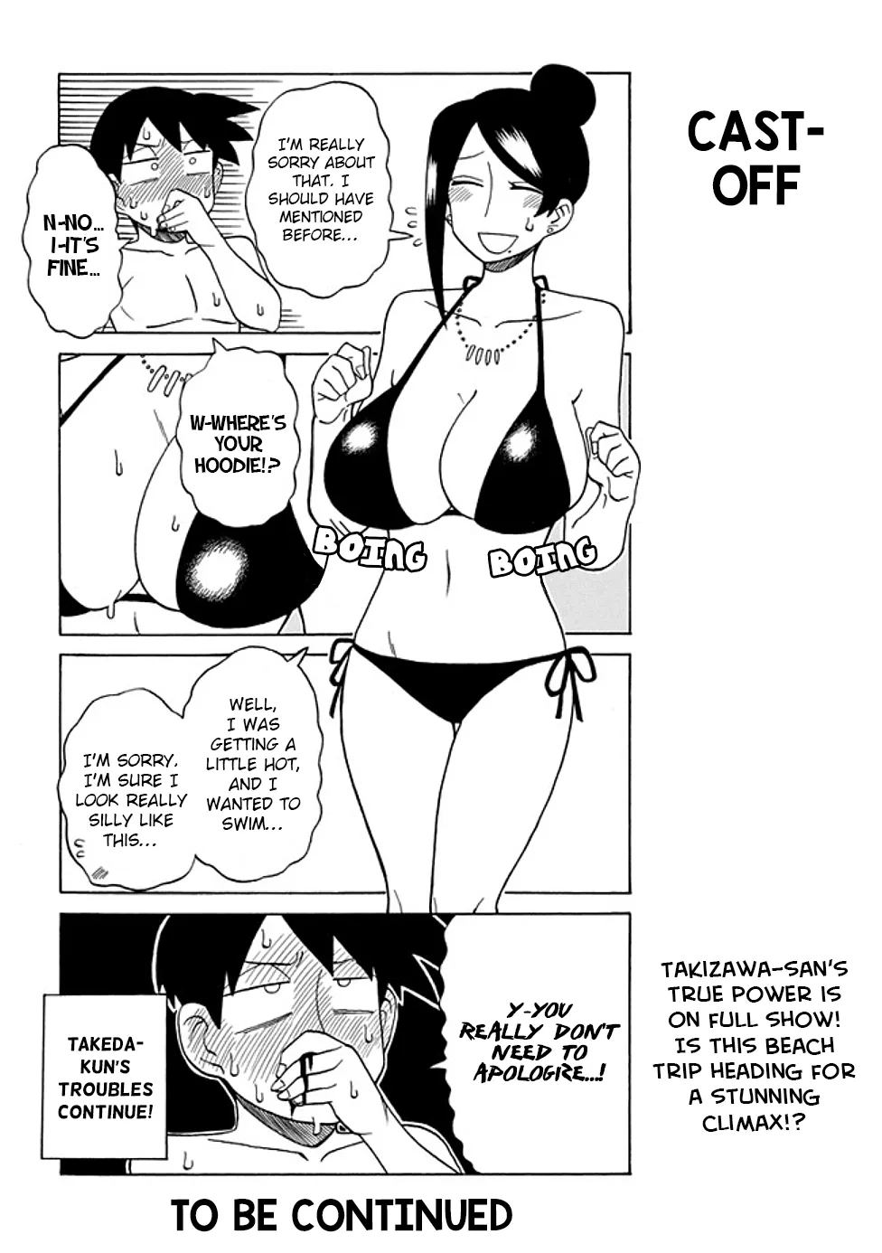Bijin Onna Joushi Takizawa-san Chapter 50 page 6 - 