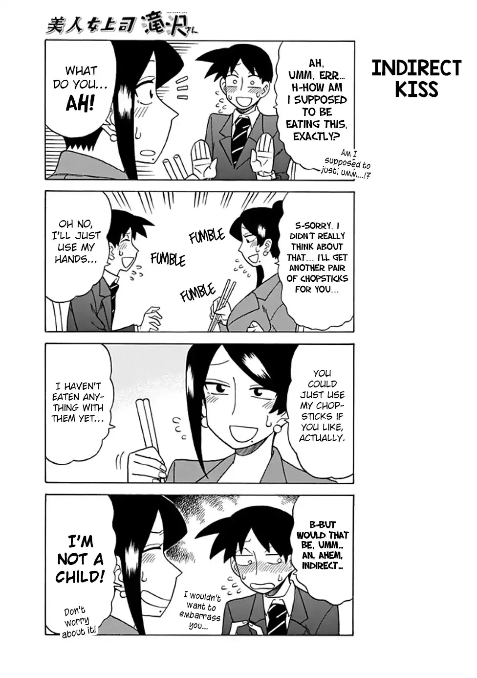Bijin Onna Joushi Takizawa-san Chapter 53 page 3 - 