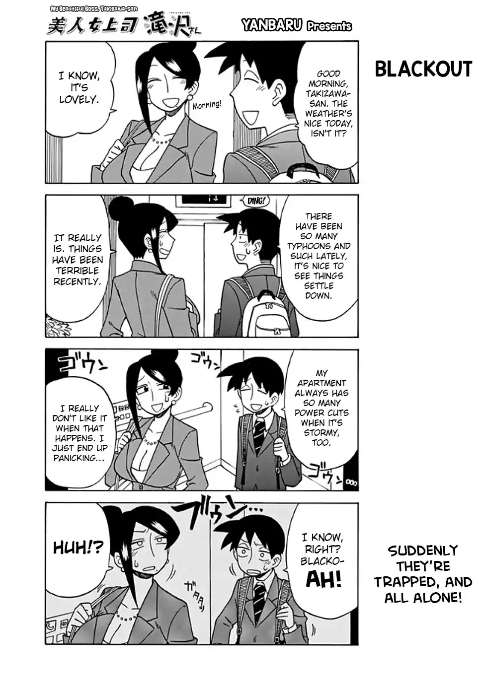 Bijin Onna Joushi Takizawa-san Chapter 55 page 1 - 