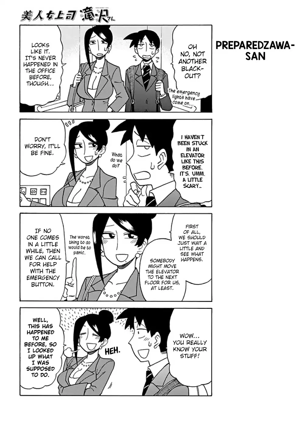 Bijin Onna Joushi Takizawa-san Chapter 55 page 2 - 