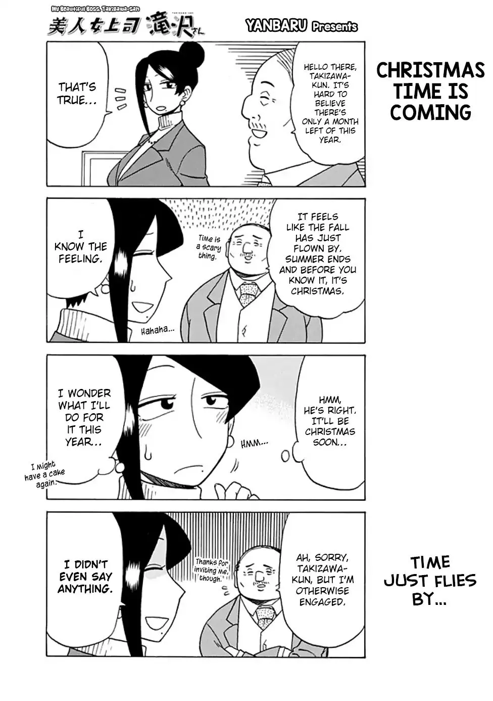 Bijin Onna Joushi Takizawa-san Chapter 57 page 1 - 