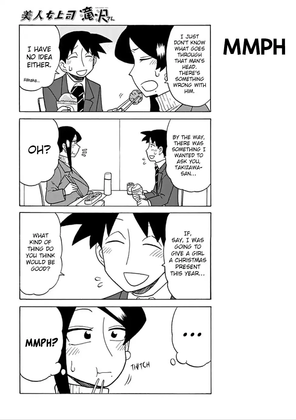 Bijin Onna Joushi Takizawa-san Chapter 57 page 2 - 