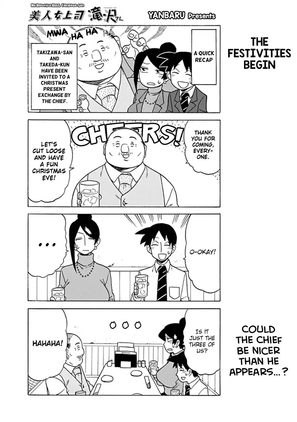 Bijin Onna Joushi Takizawa-san Chapter 59 page 1 - 