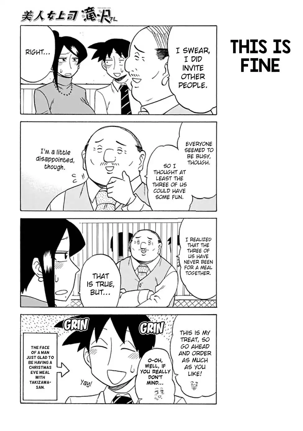 Bijin Onna Joushi Takizawa-san Chapter 59 page 2 - 