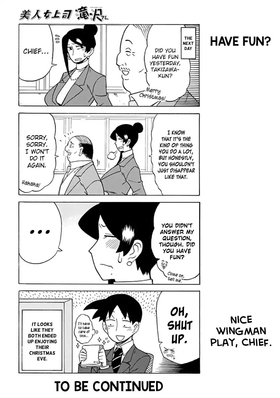 Bijin Onna Joushi Takizawa-san Chapter 59 page 8 - 