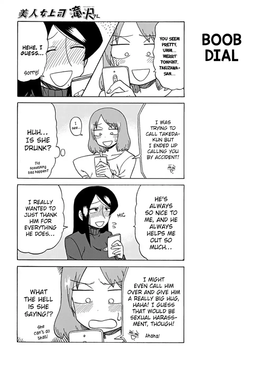 Bijin Onna Joushi Takizawa-san Chapter 61 page 4 - 