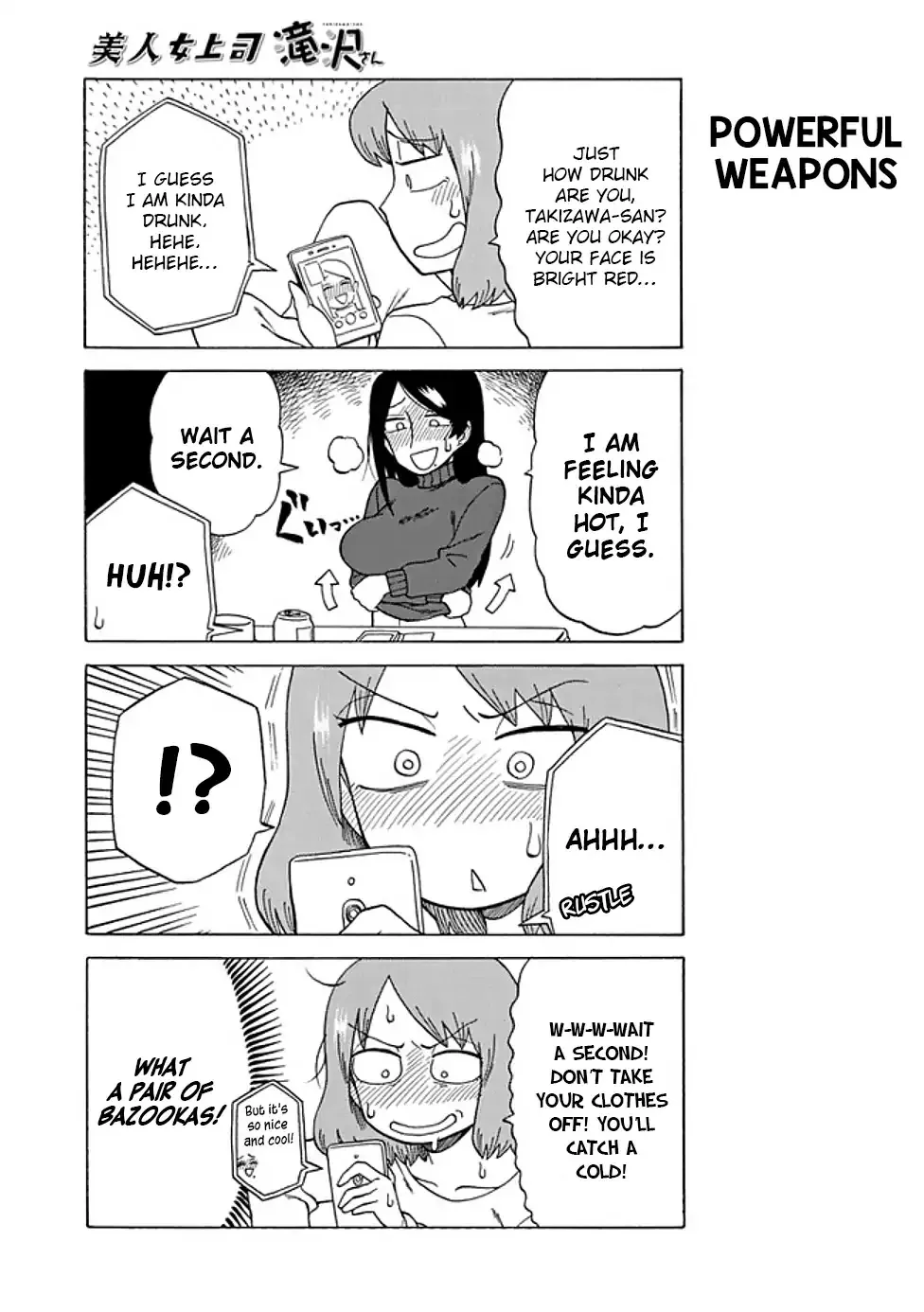 Bijin Onna Joushi Takizawa-san Chapter 61 page 5 - 