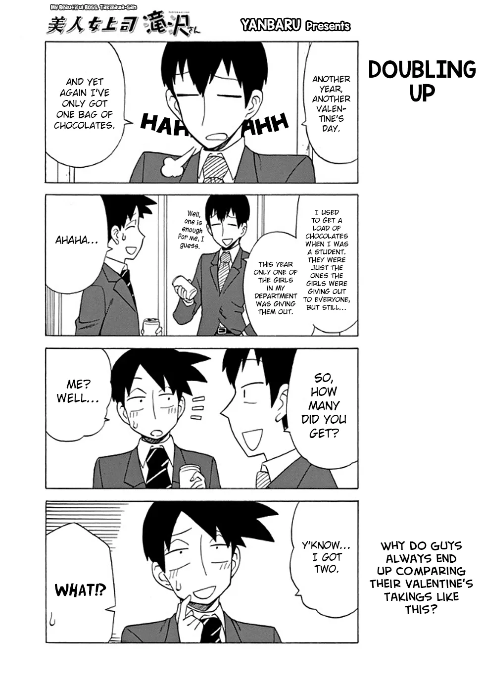 Bijin Onna Joushi Takizawa-san Chapter 63 page 1 - 