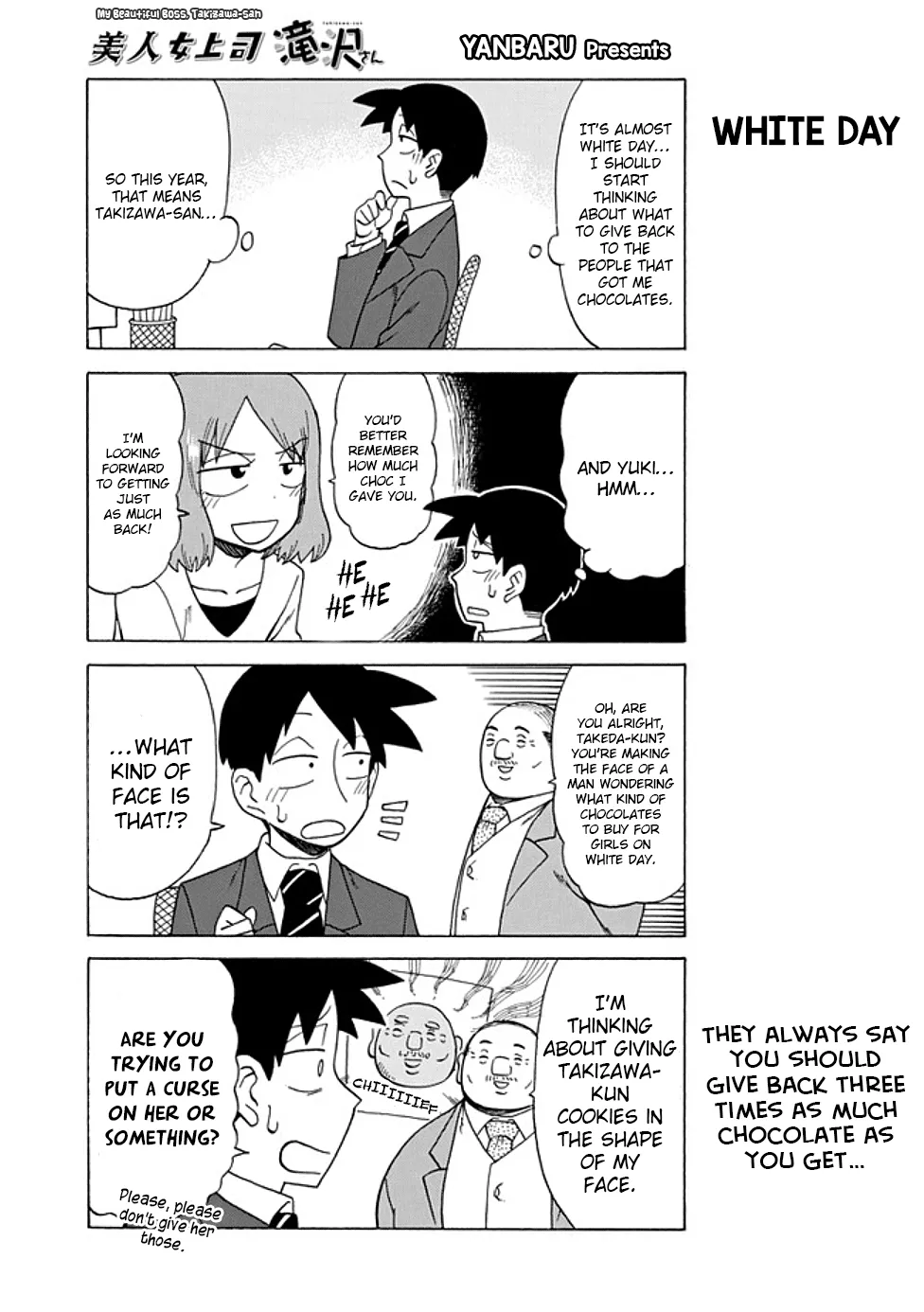 Bijin Onna Joushi Takizawa-san Chapter 65 page 1 - 