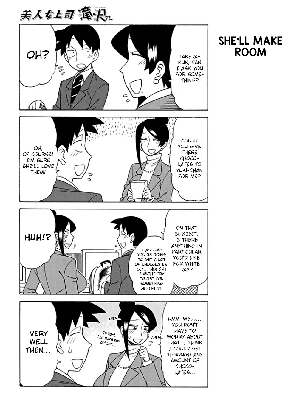 Bijin Onna Joushi Takizawa-san Chapter 65 page 2 - 