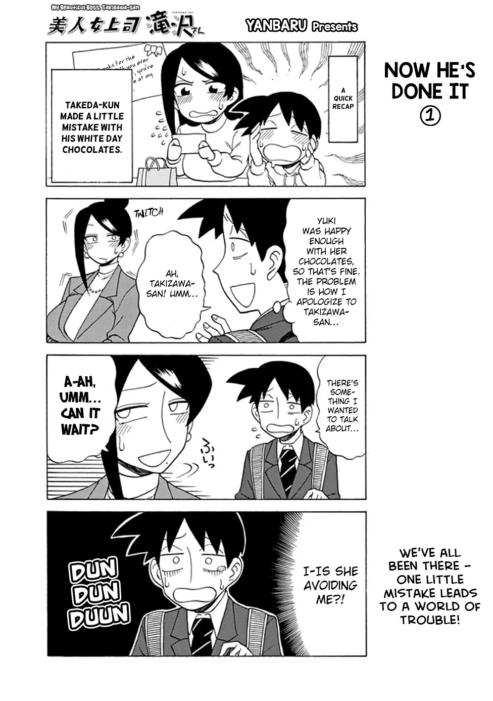 Bijin Onna Joushi Takizawa-san Chapter 66 page 1 - 