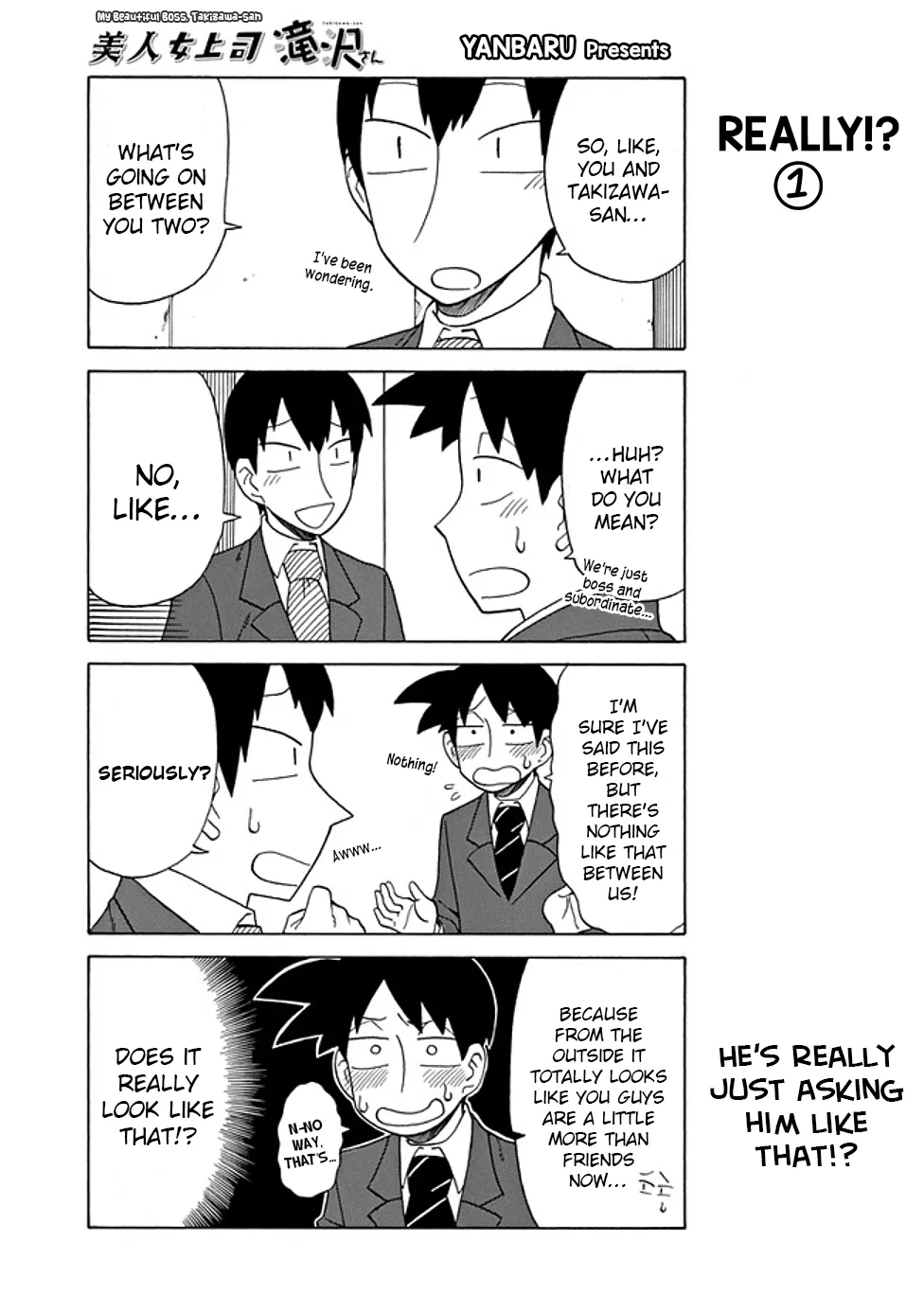 Bijin Onna Joushi Takizawa-san Chapter 68 page 1 - 