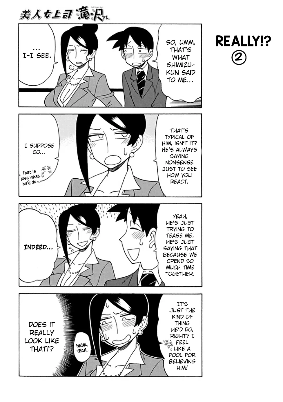Bijin Onna Joushi Takizawa-san Chapter 68 page 2 - 