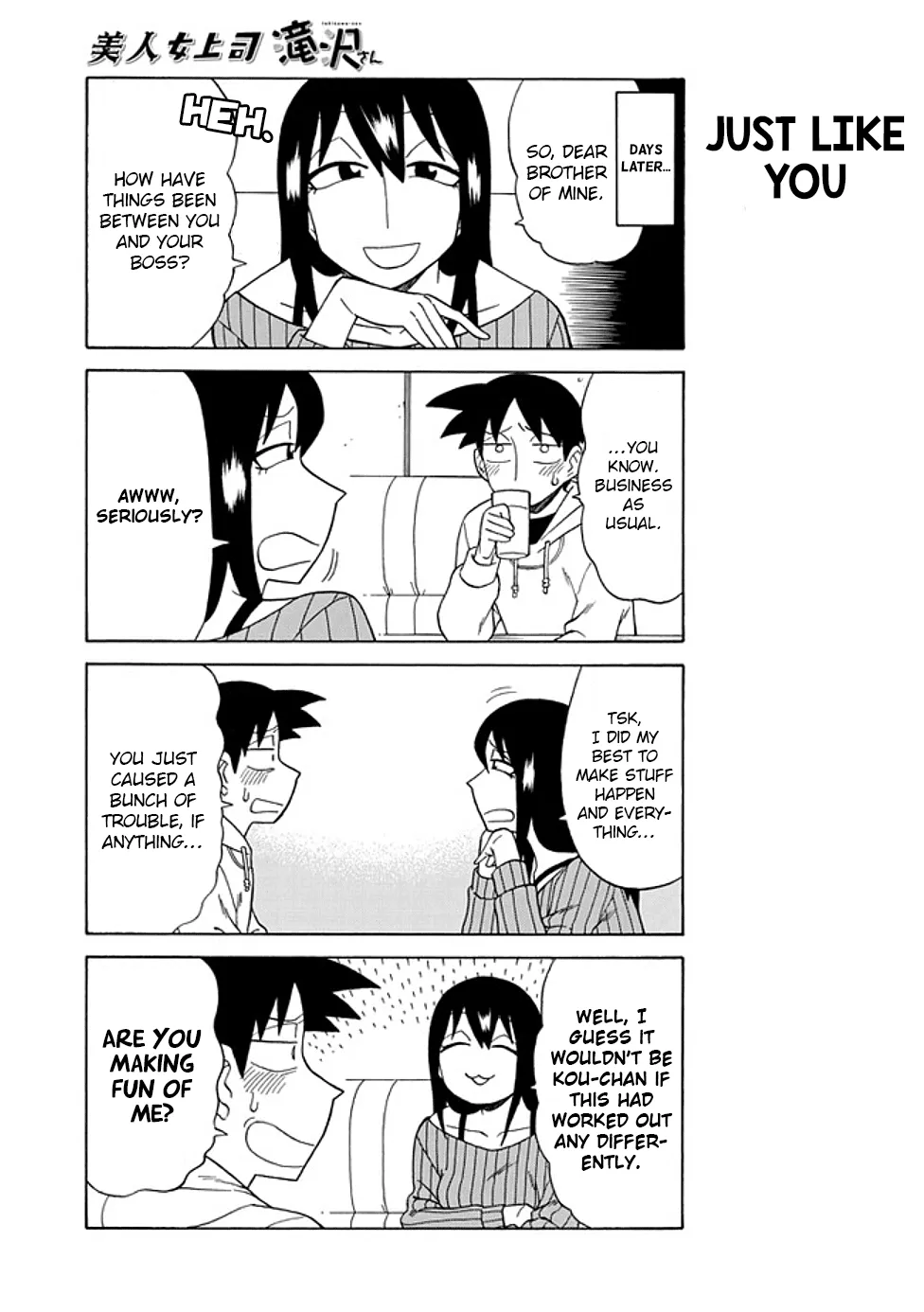 Bijin Onna Joushi Takizawa-san Chapter 81 page 3 - 