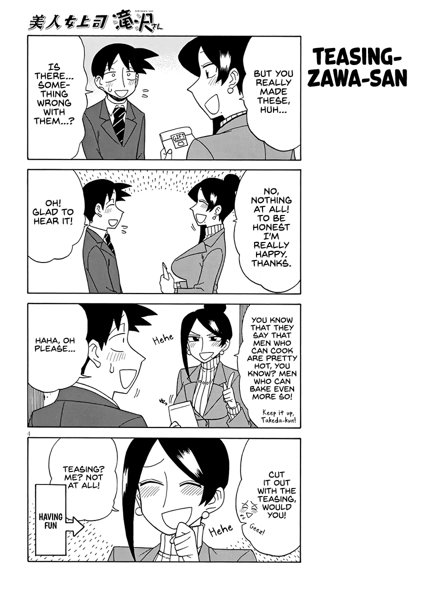 Bijin Onna Joushi Takizawa-san Chapter 89 page 4 - 