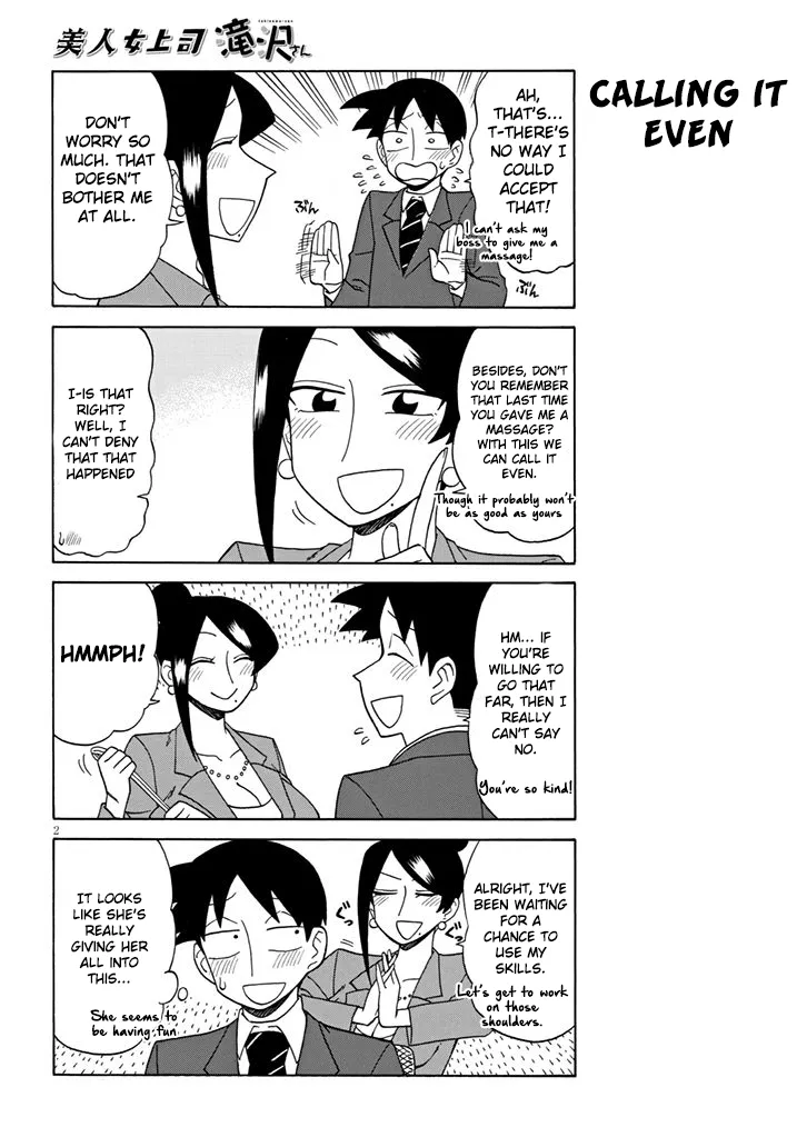 Bijin Onna Joushi Takizawa-san Chapter 90 page 2 - 