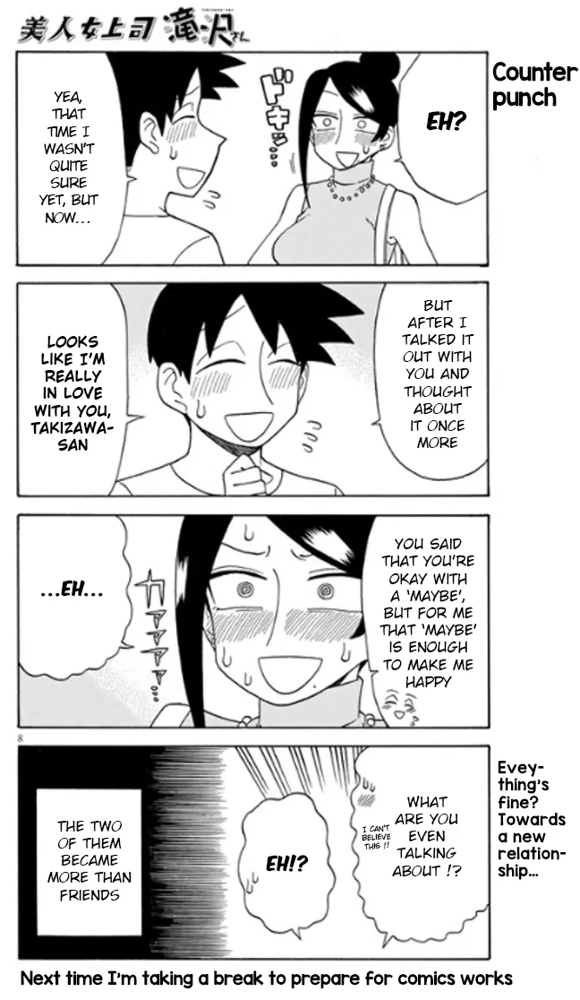 Bijin Onna Joushi Takizawa-san Chapter 97 page 8 - 