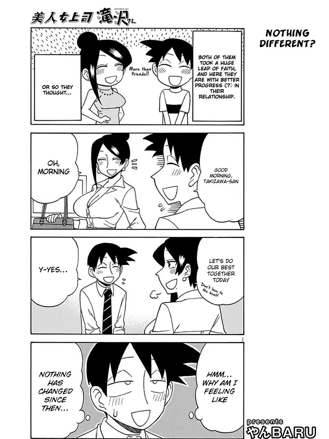Bijin Onna Joushi Takizawa-san Chapter 98 page 1 - 