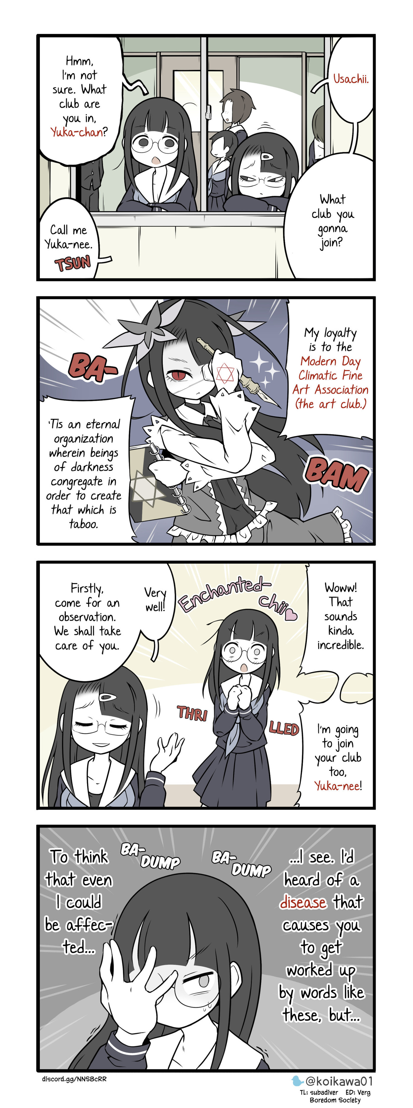 Bijutsubu Girl Chapter 103 page 1 - 