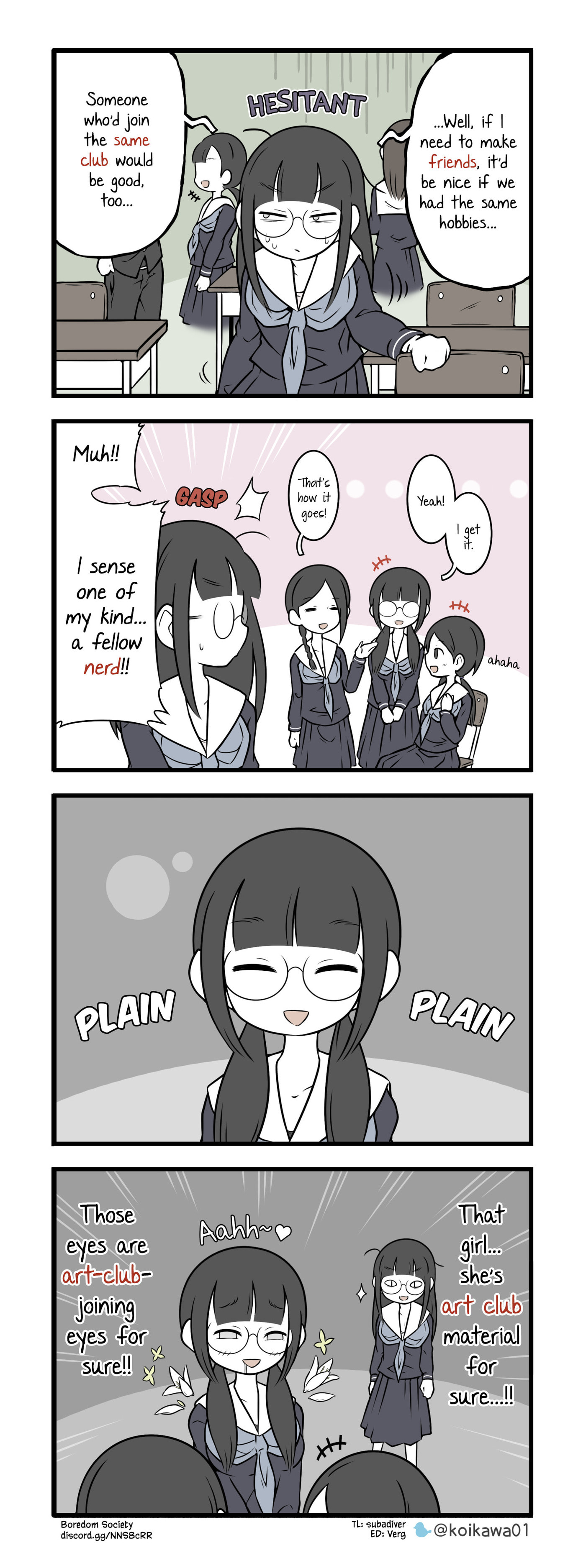 Bijutsubu Girl Chapter 105 page 1 - 