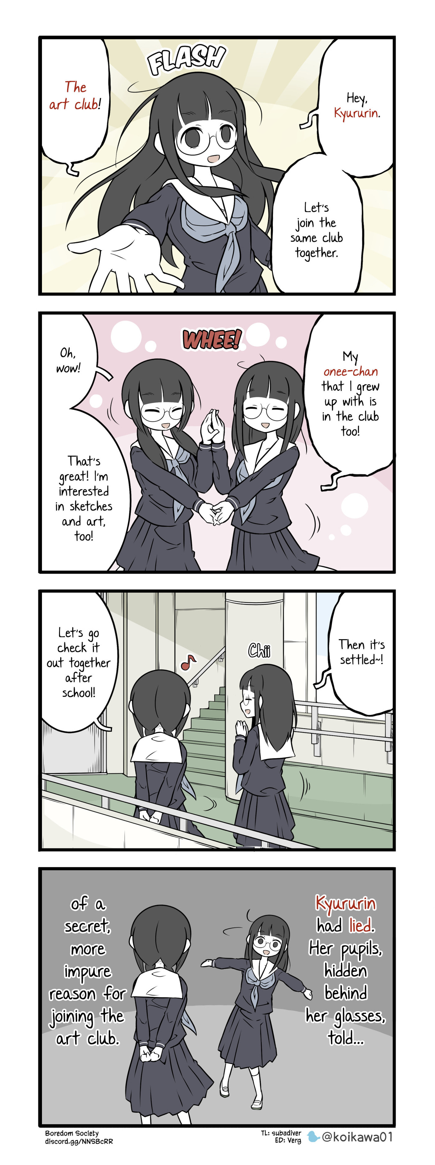 Bijutsubu Girl Chapter 109 page 1 - 