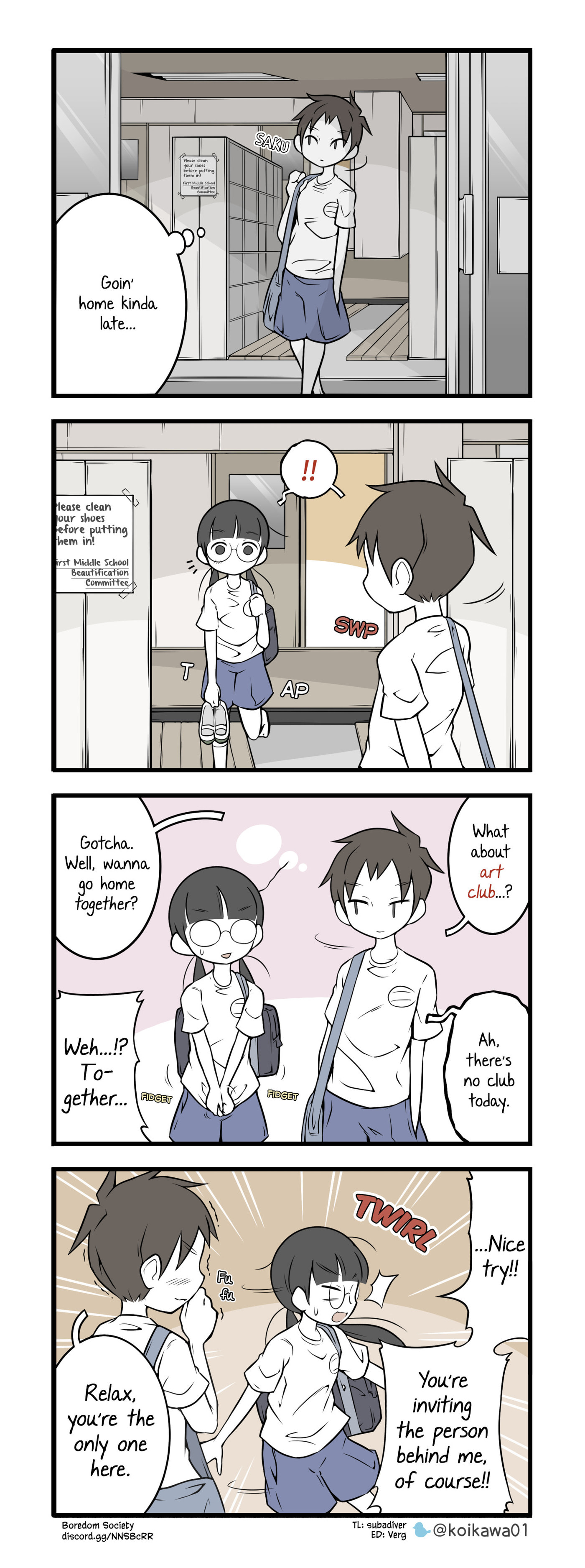 Bijutsubu Girl Chapter 113 page 1 - 