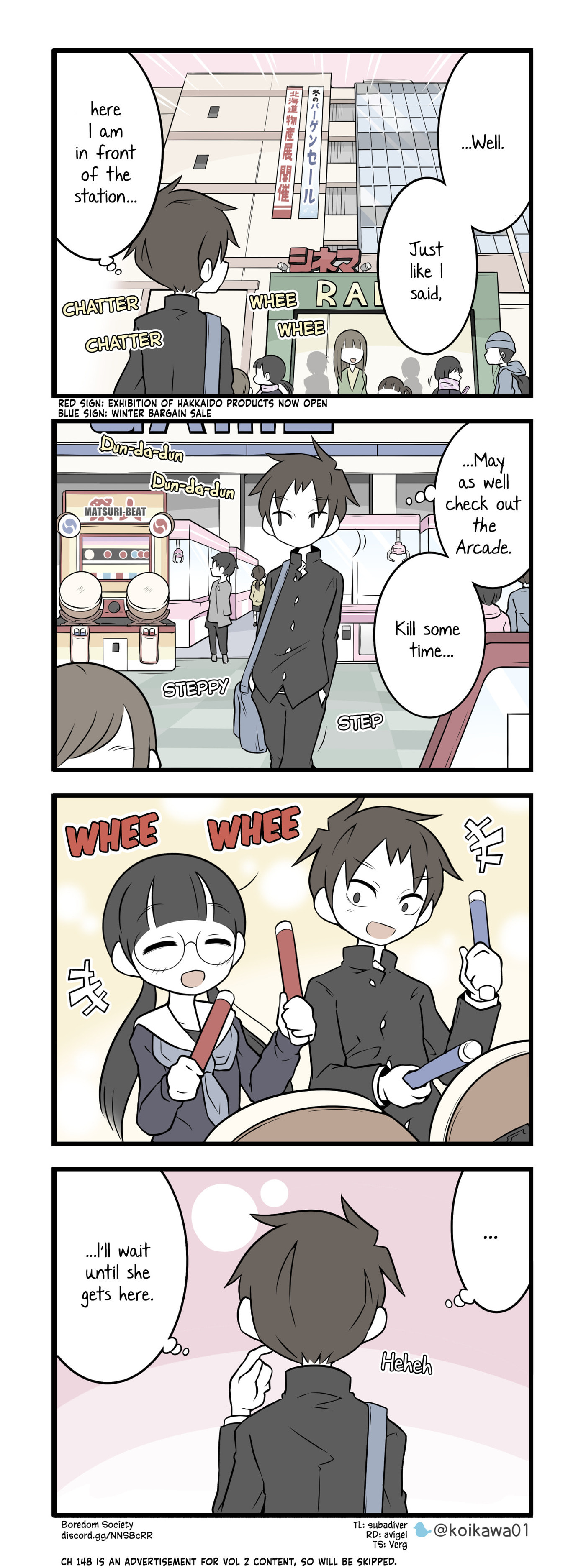 Bijutsubu Girl Chapter 147 page 1 - 