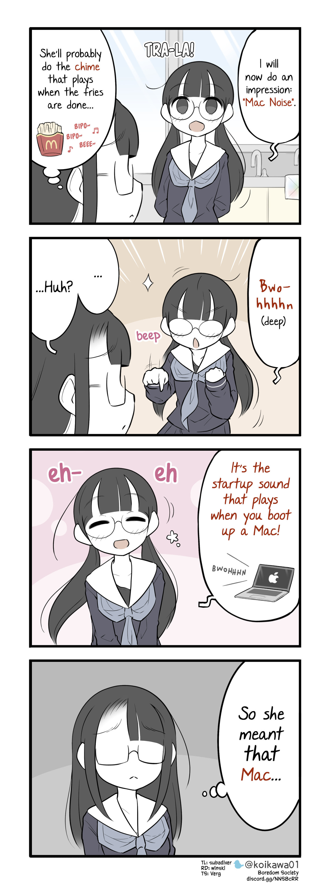Bijutsubu Girl Chapter 282 page 1 - 