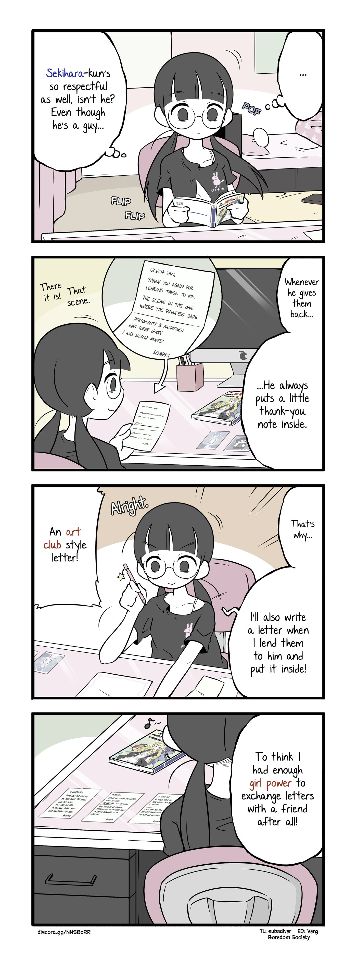 Bijutsubu Girl Chapter 47 page 1 - 