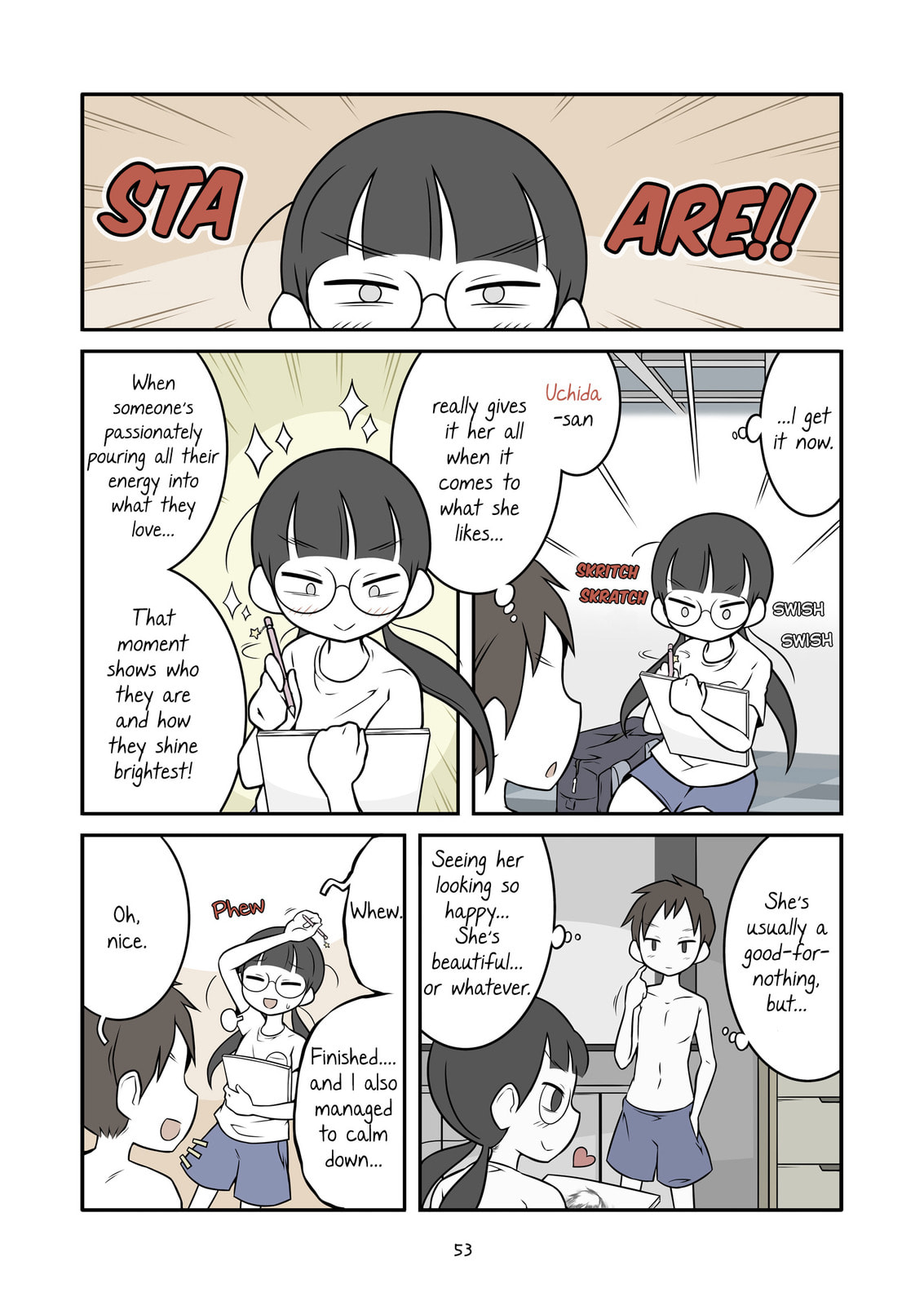 Bijutsubu Girl Chapter 62.5 page 3 - 
