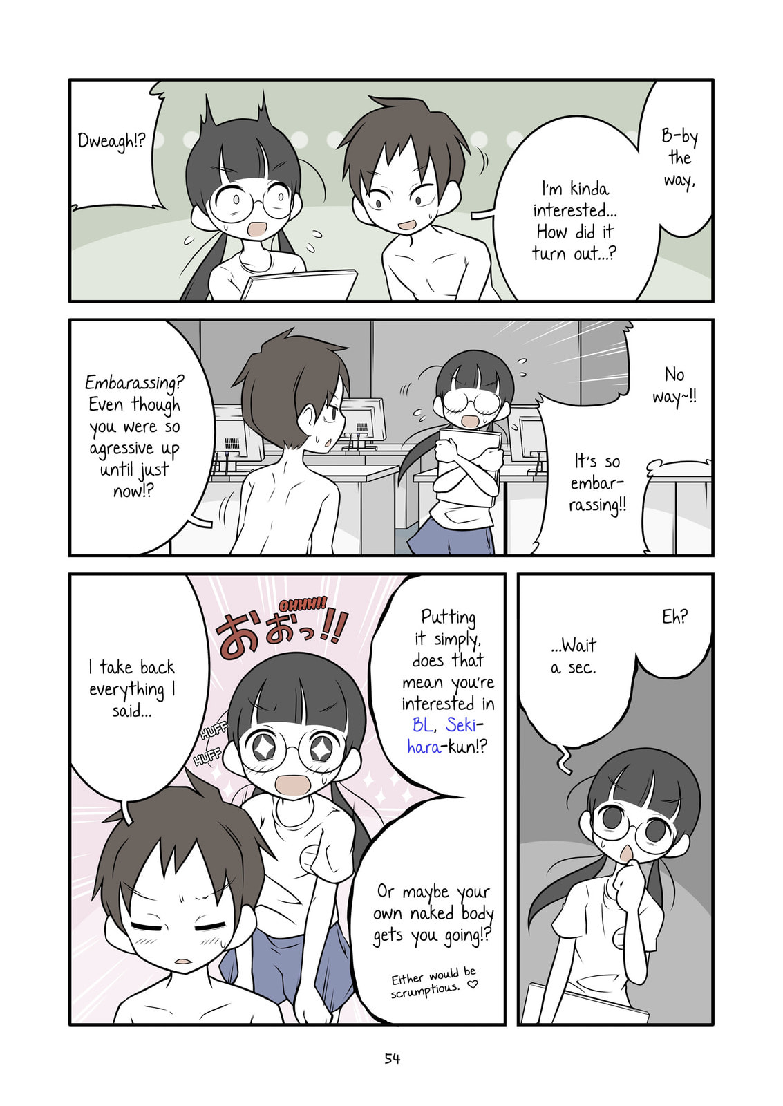 Bijutsubu Girl Chapter 62.5 page 4 - 