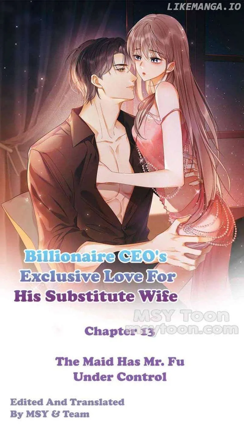 Billionaire’s Exclusive Adoration Chapter 13 page 1 - 